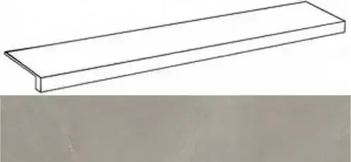 Ступени 620070002342 Continuum Iron Scalino Frontale 33x160