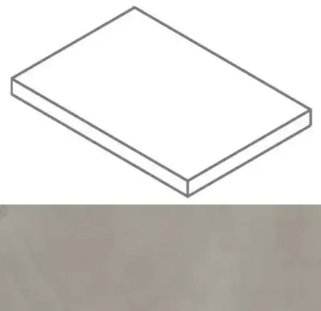 Ступени 620070002332 Continuum Iron Scalino Angolare DX 33x120