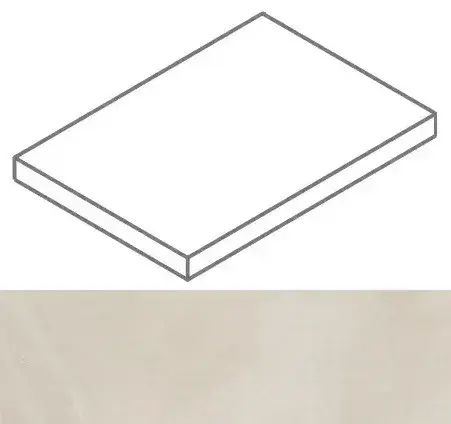 Ступени 620070002320 Continuum Pure Scalino Angolare SX 33x60