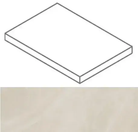 Ступени 620070002315 Continuum Pure Scalino Angolare DX 33x60