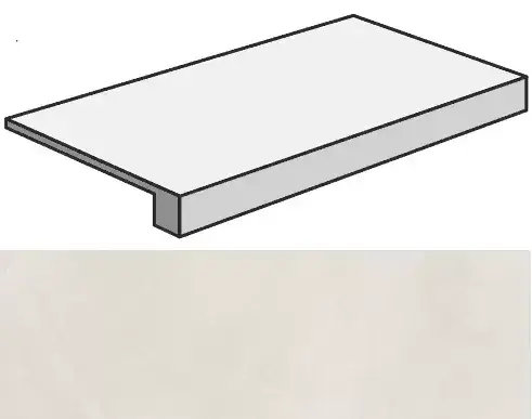 Ступени 620070002309 Continuum Polar Scalino Frontale 33x60