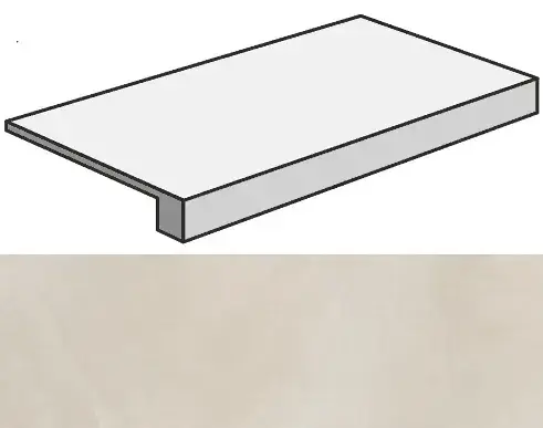 Ступени 620070002310 Continuum Pure Scalino Frontale 33x60