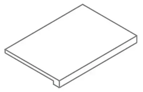 Ступени 620070002200 Metropolis Imperial Black Scalino Frontale Nat 33x160