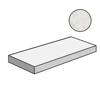 Ступени 620070000999 Charme Extra Carrara Scalino Angolare Dx 33x120