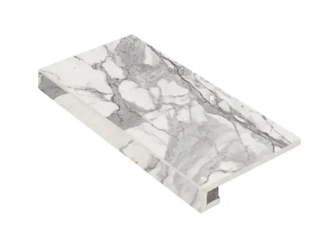 Ступени 620070000624 Charme Evo Statuario Scalino Frontale 33х60