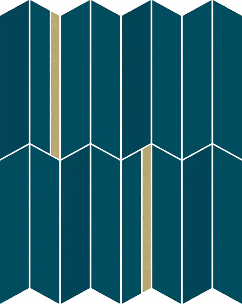 Мозаика 600110000972 Blue Glossy Mos Infinity 30.7x38.7