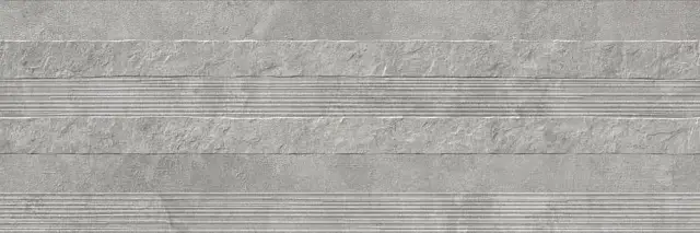 Плитка 40439 Downtown Grey Material SP/33,3X100X0,98/R 33,3x100