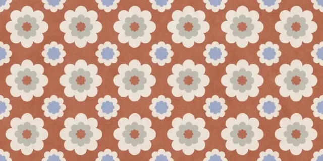 Керамогранит 05241 Homey Flower Cotto Nat/Ret 60x120