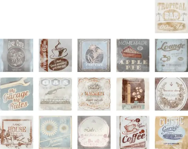 Плитка Break LP18 (Mix 16) 20х20