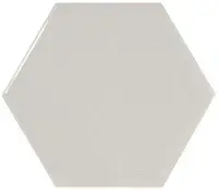 Плитка 21912 HEXAGON SCALE Wall Light Grey 10,7x12,4