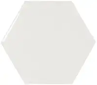 Плитка 21911 HEXAGON SCALE White 10,7x12,4