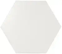 Плитка 21767 Scale Hexagon White Matt 10,7х12,4