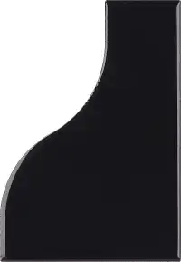 Плитка 28849 Curve Black Gloss 8,3x12