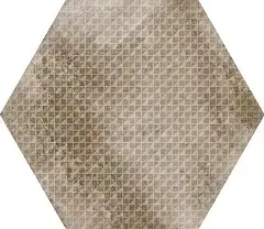 Керамогранит 23602 Urban Hexagon Melange Nut 29,2X25,4