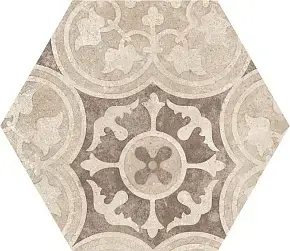 Керамогранит 22098 Hexatile Cement Garden Sand 17,5x20 (17 видов паттерна)