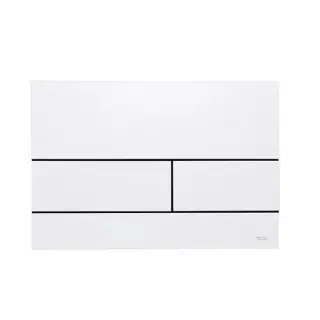 TECEsquare II Панель смыва, металл, белая