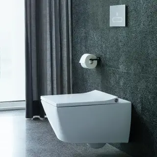 Duravit Viu Унитаз подвесной 37x57см, rimless, вкл. крепление Durafix, с покрытием WG, цвет: белый
