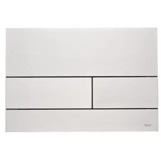 TECEsquare II, панель смыва с двумя клавишами металлическая, цвет: нержавеющая сталь, сатин