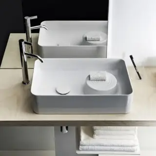 Laufen VAL Раковина-чаша 55х36х12.5 см, без отв., цвет: белый