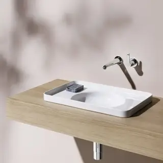 Laufen VAL Раковина 55х36х11.5 см, без отв., цвет: белый