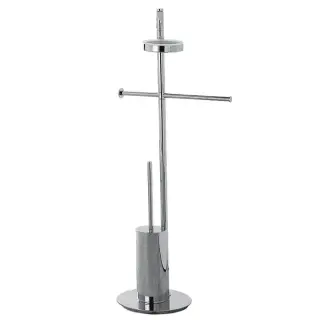 Colombo Planets Стойка с аксессуарами 88 см, цвет: хром