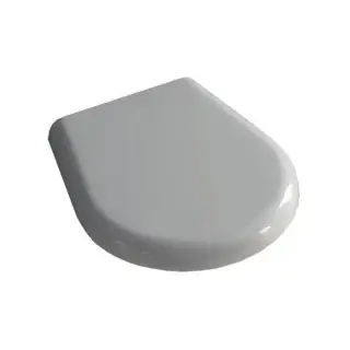 KERASAN K09 Сиденье NEW для унитаза с микролифтом, цвет: белый/хром