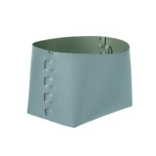 ADJ Корзина Helena, 35x30xH26 см., цвет: небесный/эвкалипт