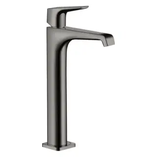 Axor Citterio E Смеситель для раковины 250, на 1 отв., высокий, с донным клапаном, цвет: полированный черный хром