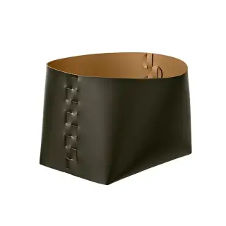 ADJ Корзина Helena, 35x30xH26 см., цвет: оливковый/горчичный