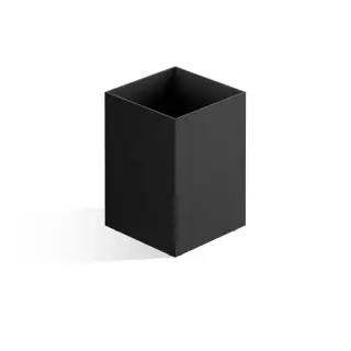 Decor Walther DW 362 Бокс универсальный 6x6x9см, настольный, цвет: черный матовый