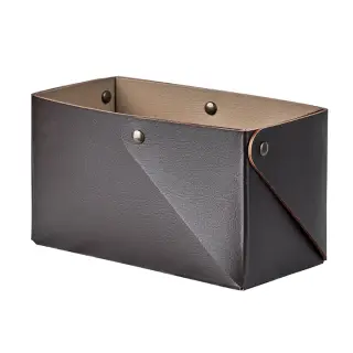 Colombo Adj Коробочка MIU, 7x14H8 см , цвет: капучино/шоколад