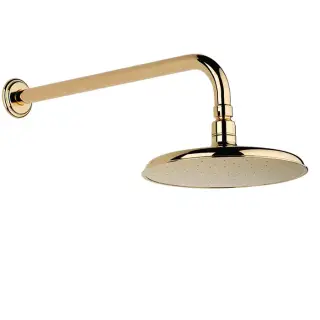 THG Panthere Cristal clair Верхний душ Ø200 мм., цвет: полированное золото