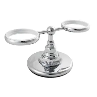 Nicolazzi Impero Держатель для стакана и мыльницы, настольный, цвет: хром (без керамики)