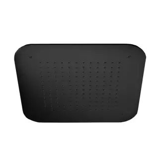 Fima Carlo Frattini Soffioni Верхний душ, 42х42см., потолочный, цвет: черный матовый