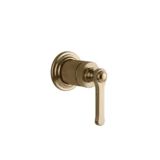 Gessi Venti20 Смеситель для душа, встраиваемый, цвет: Warm Bronze Br. PVD
