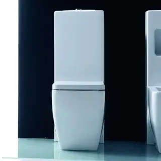 Kerasan Ego унитаз приставной 53х36см, белый с напольным бачком