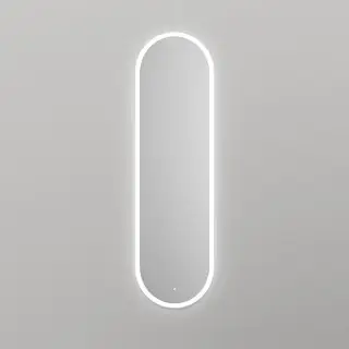 Salini Armonia Зеркало для ванны 45х158.5х2.5см., фоновая и фронтальная подсветка 3в1, сенсорный выключатель, крепления, без подогрева