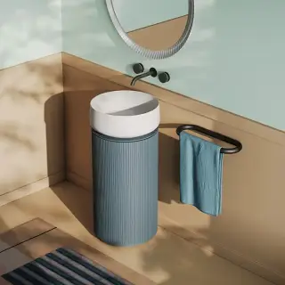 Artceram Opera Тумба с раковиной 72х40см., напольная, 1 дверка, цвет: peacock