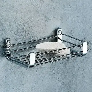 Colombo Angolari Угловая полочка, цвет: хром