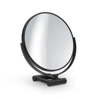 Decor Walther SPT 50 Зеркало косметическое, настольное, 7x кратное увеличение, цвет: черный матовый