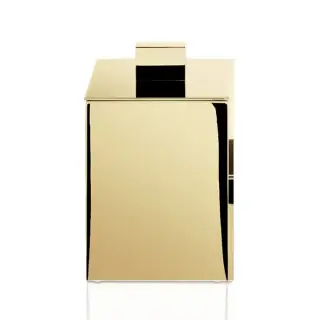 Decor Walther DW 3650 Бокс универсальный 8.5x8.5x11см, с крышкой, настольный, цвет: золото