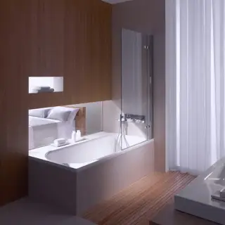 BETTE Ocean Ванна с шумоизоляцией 170х80х45, перелив сзади, с BetteGlasur ® Plusl белая (для удлиненного слива-перелива)