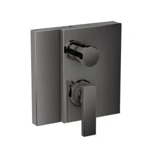 Axor Edge Смеситель для ванны, встраиваемый, внешняя часть, цвет: черный