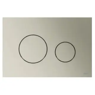 TECEloop Клавиша смыва унитаза для системы двойного смыва, цвет: никель металлик