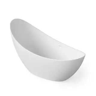 Dea Design Elegant Ванна 186x78x94см., отдельностоящая, Solid Surface, цвет: White №18