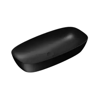 Catalano Alvea Раковина 80x40см накладная, без отв., цвет: черный матовый