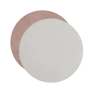 ADJ Круглый плейсмат, D30 см., цвет: устричный/пепельная роза