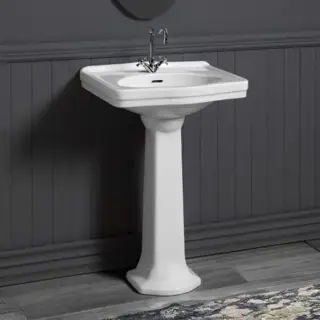 SIMAS Londra Раковина 58х45 см, 1 отв., цвет: белый