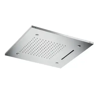 Almar Temotion Верхний душ, потолочный, 50х50см, 3 режима, цвет: Mirror Stainless Steel