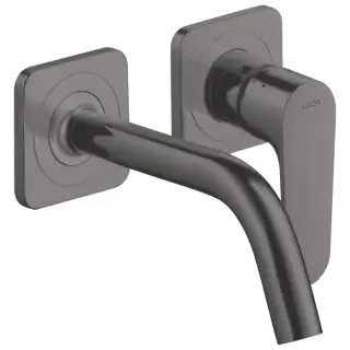 Axor Citterio M Смеситель для раковины, настенный, без донного клапана, цвет: шлифованный черный хром